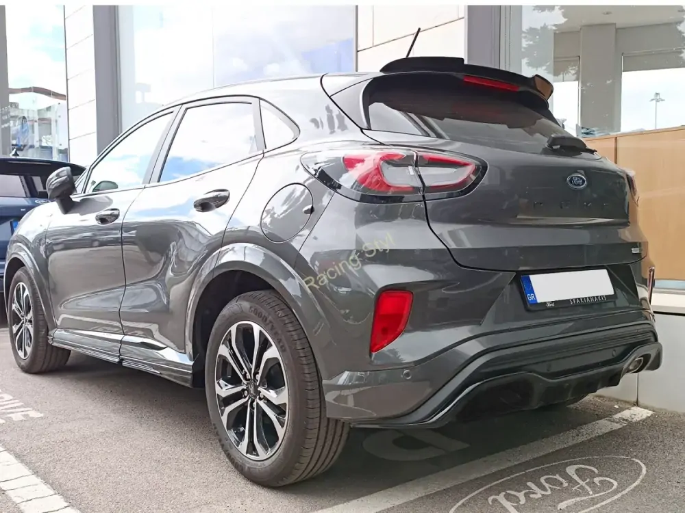 Ford Puma ST/ ST-Line 2019- nástavce na boční prahy Glossy Black MD Design Lesk.