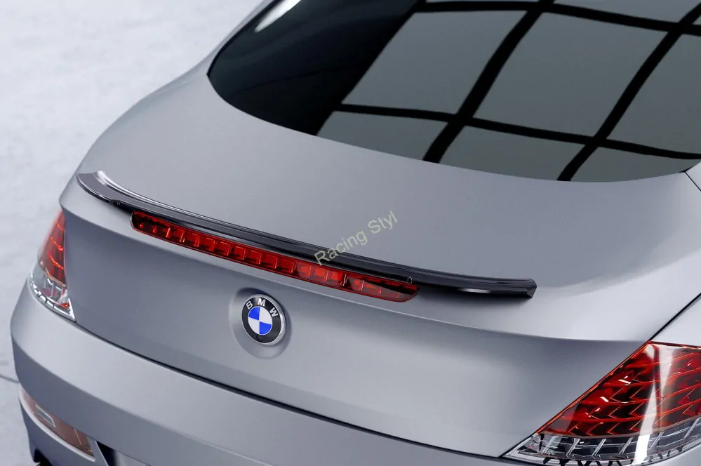 BMW 6 E63/ E64 spoiler na víko kufru Glossy Black CSR Lesk.