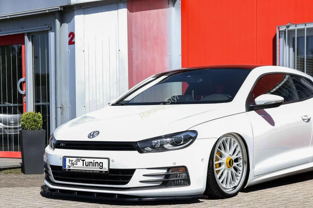 VW Scirocco 3 Facelift R-Line přední spoiler lipa IN Tuning Matt.