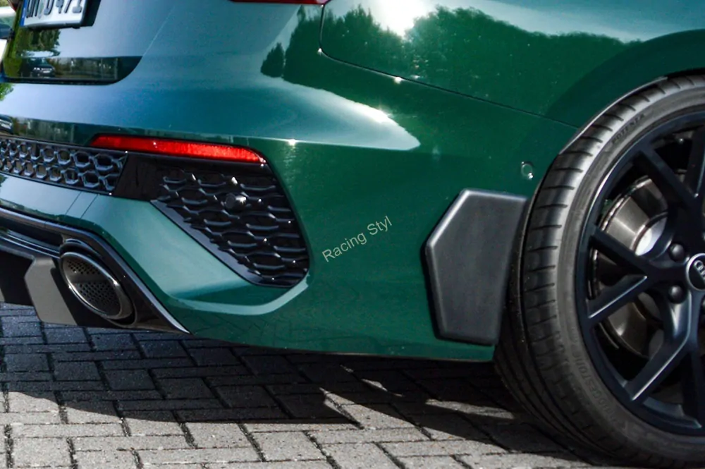 Audi RS3 8Y Sedan boční spoilery na zadní nárazník IN Tuning Matt.