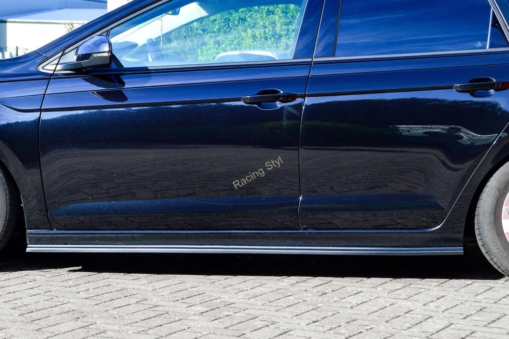 VW Polo 6 2G (AW) nástavce pod boční prahy IN Tuning Matt.