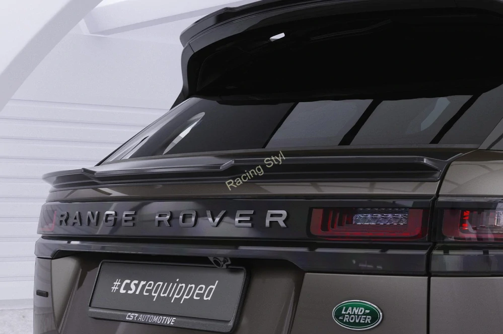 Land Rover Range Rover Velar spoiler pod zadní okno Glossy Black CSR Lesk.