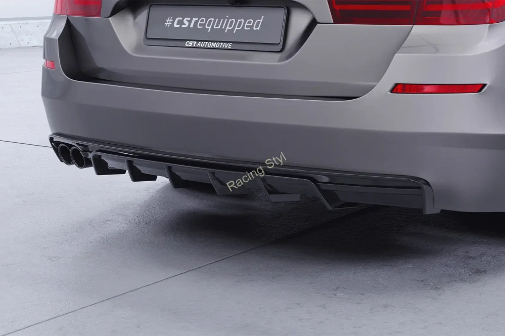 BMW 5 F10/ F11 spoiler na zadní nárazník Glossy Black CSR Lesk