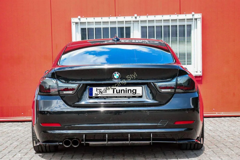 BMW 4 F32/F33/F36 difuzor na zadní nárazník IN Tuning