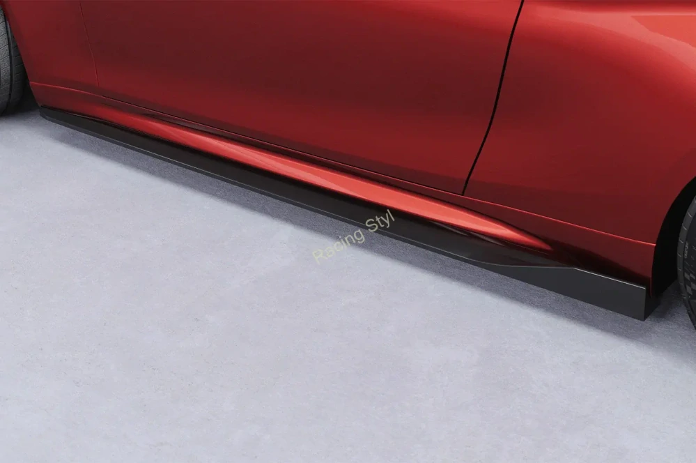 BMW M2 F87 nástavce na boční prahy Glossy Black CSR Lesk.