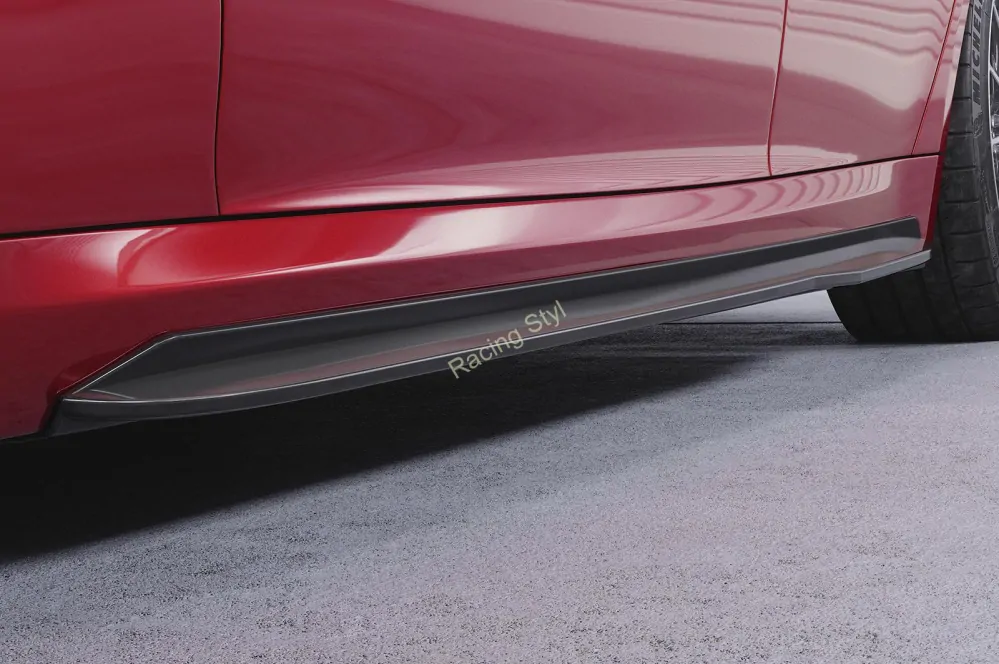 Alfa Romeo Giulia (Typ 952) spoiler na boční prahy Glossy Black CSR Lesk.