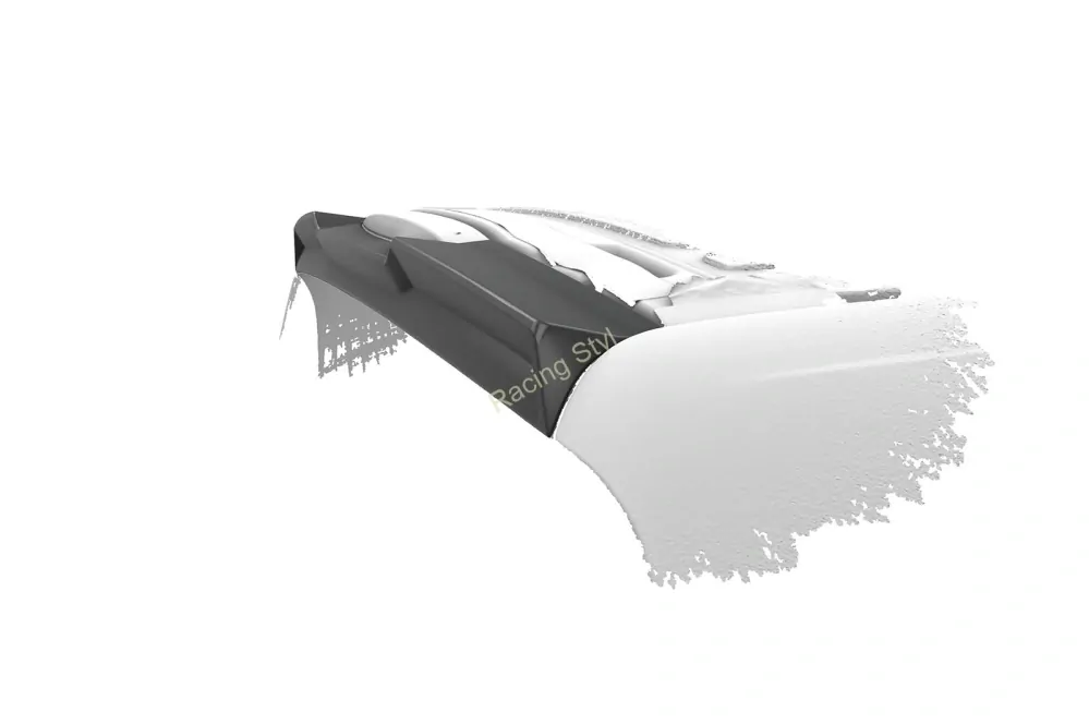 Mercedes-Benz Viano W639/ V639 střešní spoiler Glossy Black CSR Lesk.