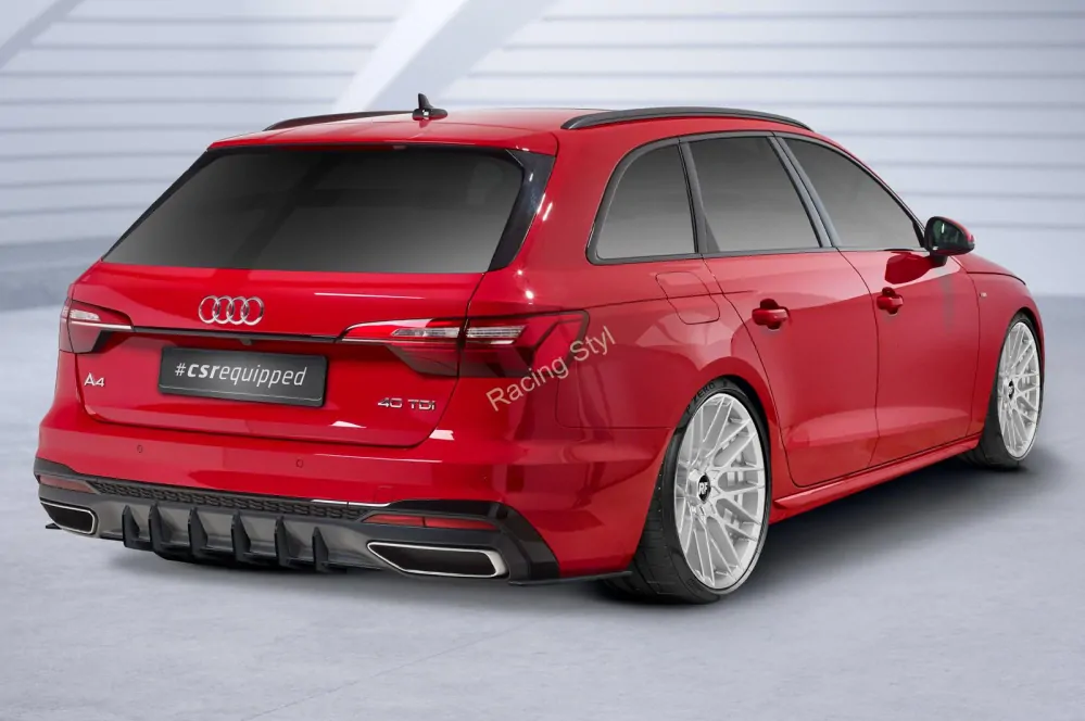 Audi A4 B9 typ 8W Avant S-Line difuzor na zadní nárazník CSR