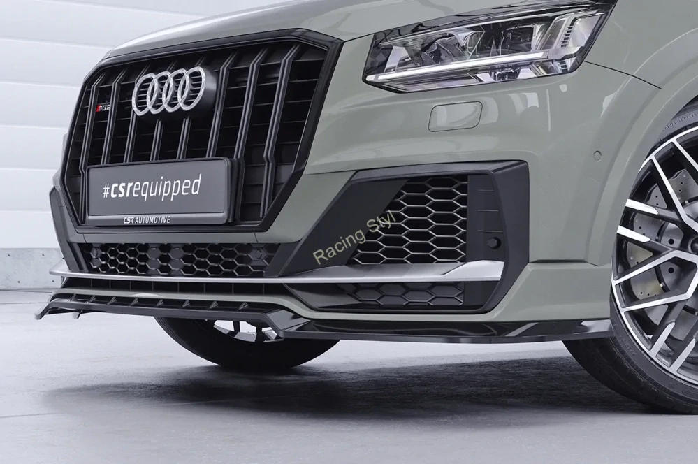 Audi SQ2 (GA) přední spoiler lip Glossy Black CSR Lesk
