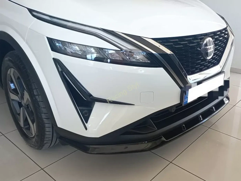 Nissan Qashqai J12 boční spoilery na přední nárazník MD Design