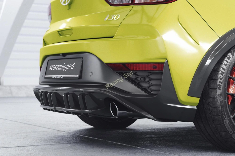 Hyundai I30 N (PD) Facelift spoiler na zadní nárazník difuzor CSR Matt.
