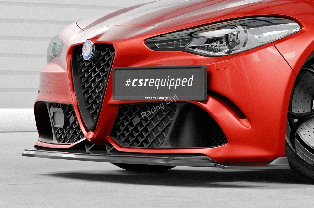 Alfa Romeo Giulia Quadrifoglio přední spoiler lip CSR