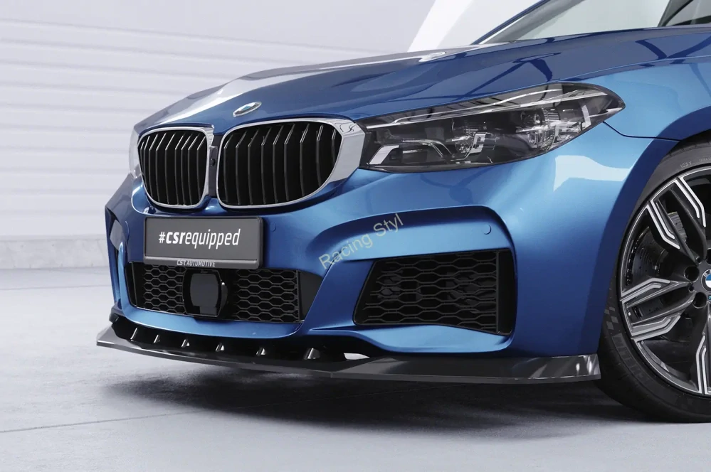 BMW 6 G32 Gran Turismo M-Paket přední spoiler lip Glossy Black CSR Lesk