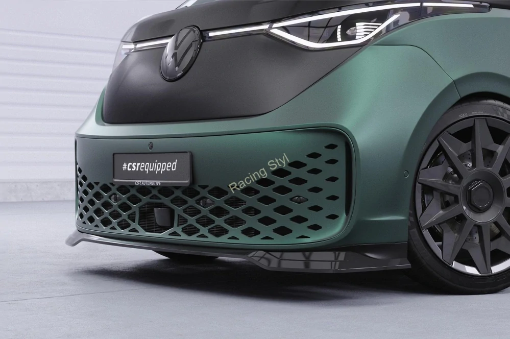 VW ID. Buzz přední spoiler lip Glossy Black CSR Lesk.