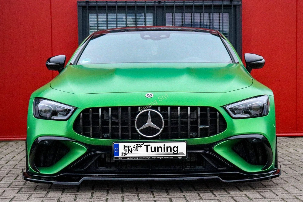 Mercedes AMG GT 4-dveř. X290 přední spoiler lip s křidélky IN Tuning