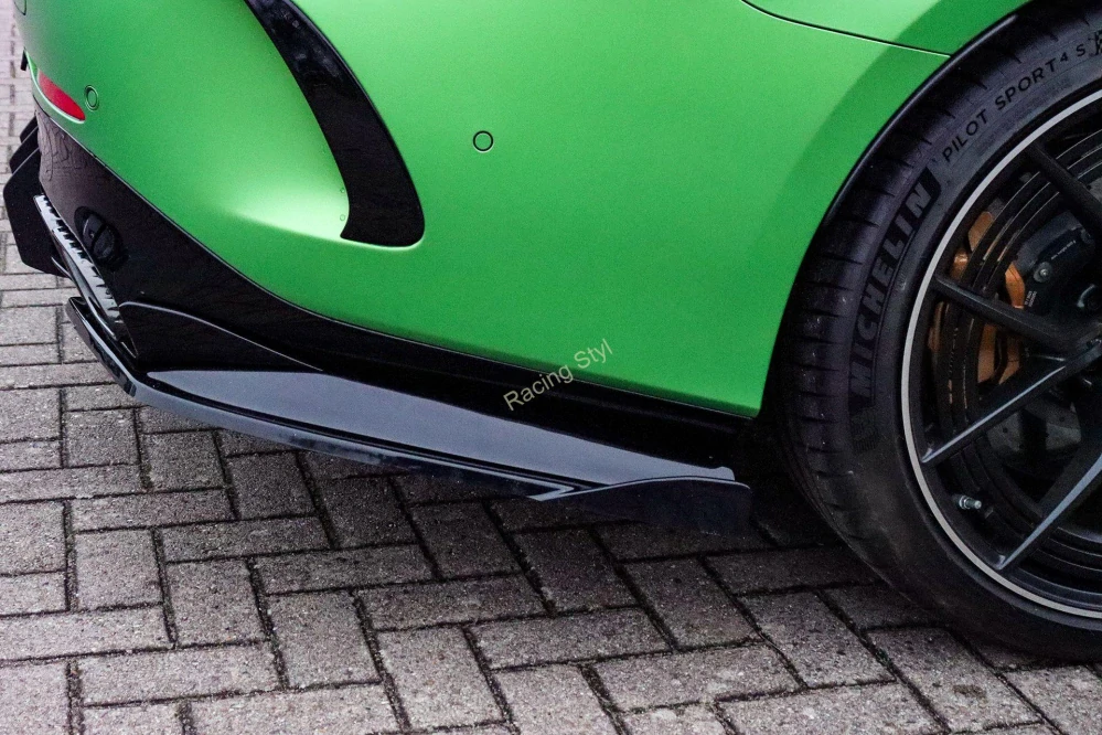 Mercedes AMG GT 63S X290 boční spoilery na zadní nárazník IN Tuning Matt.