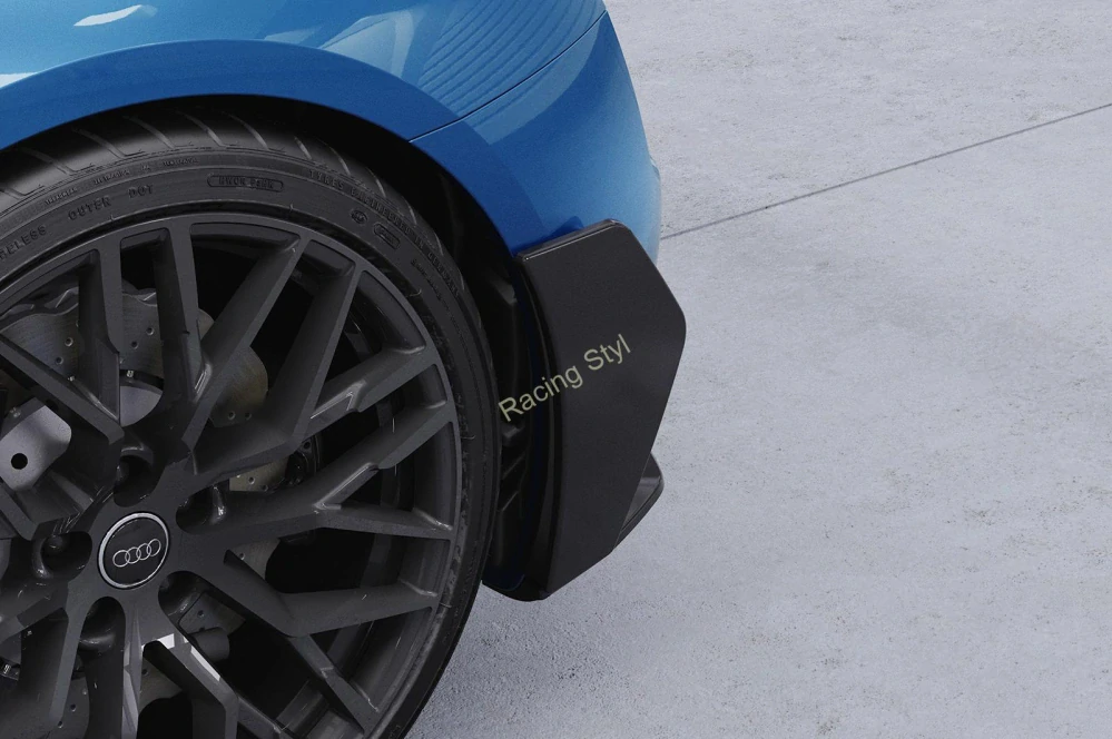 Audi R8 Typ 4S boční aero panely Glossy Black CSR Lesk.
