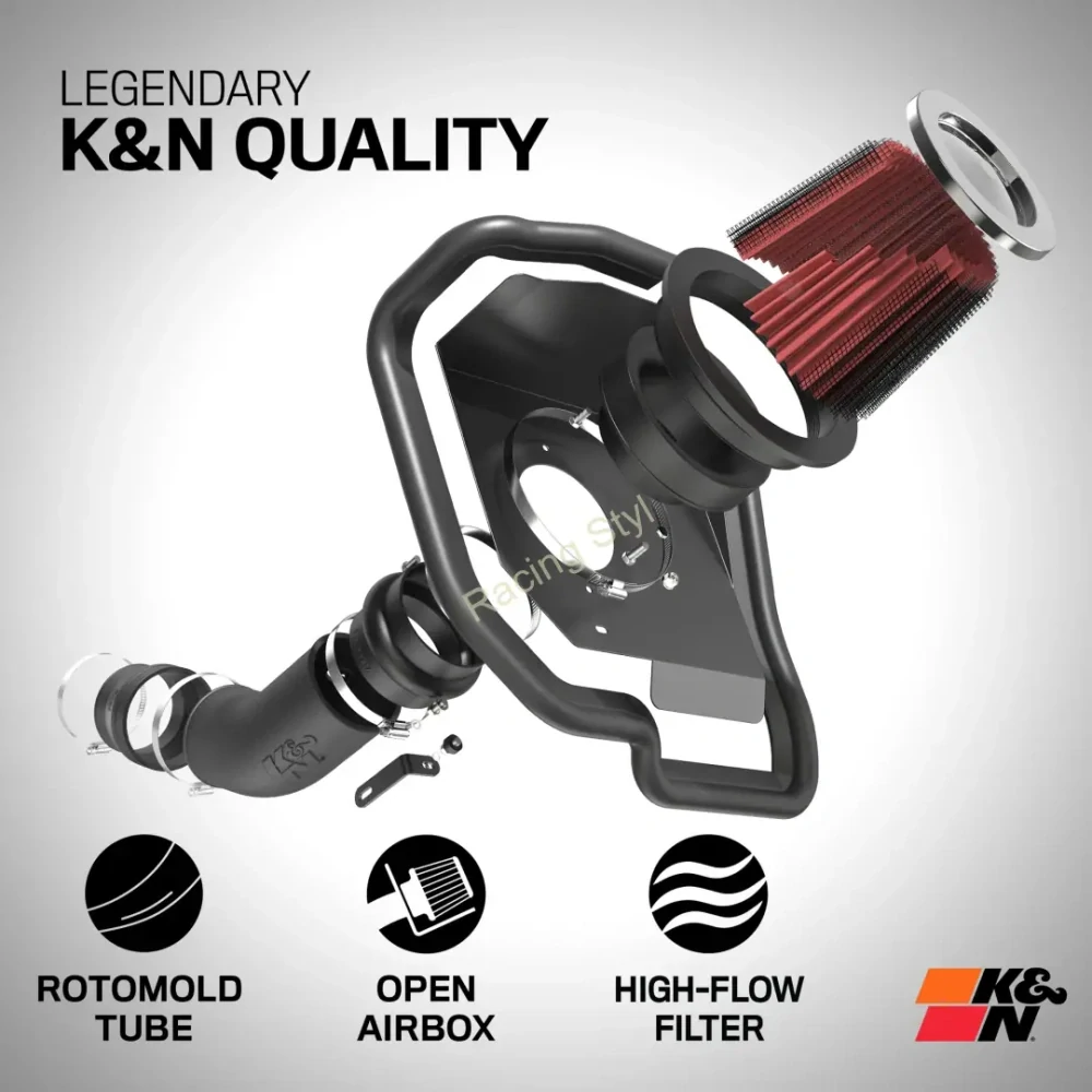 JEEP WRANGLER V6 3,6L 2012-18 kit sání K&N 57-1566