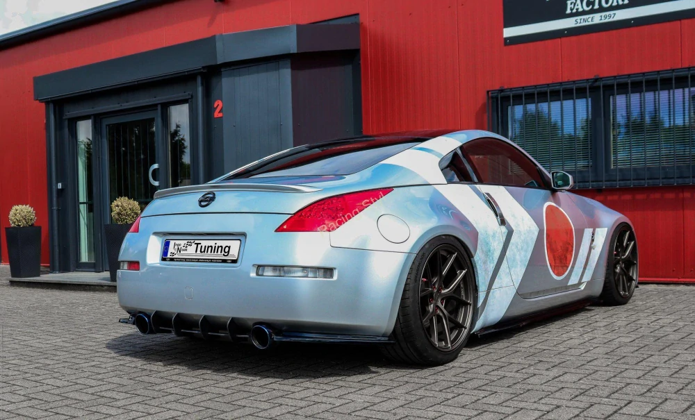 Nissan 350Z Coupe/ Roadster spoiler na zadní nárazník difuzor IN Tuning