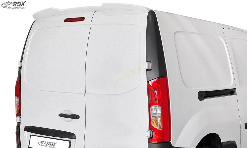 MERCEDES Citan 2012-21/ NISSAN NV250 2019-21 a RENAULT Kangoo 2013-21 střešní spoiler pro křídlové dveře RDX