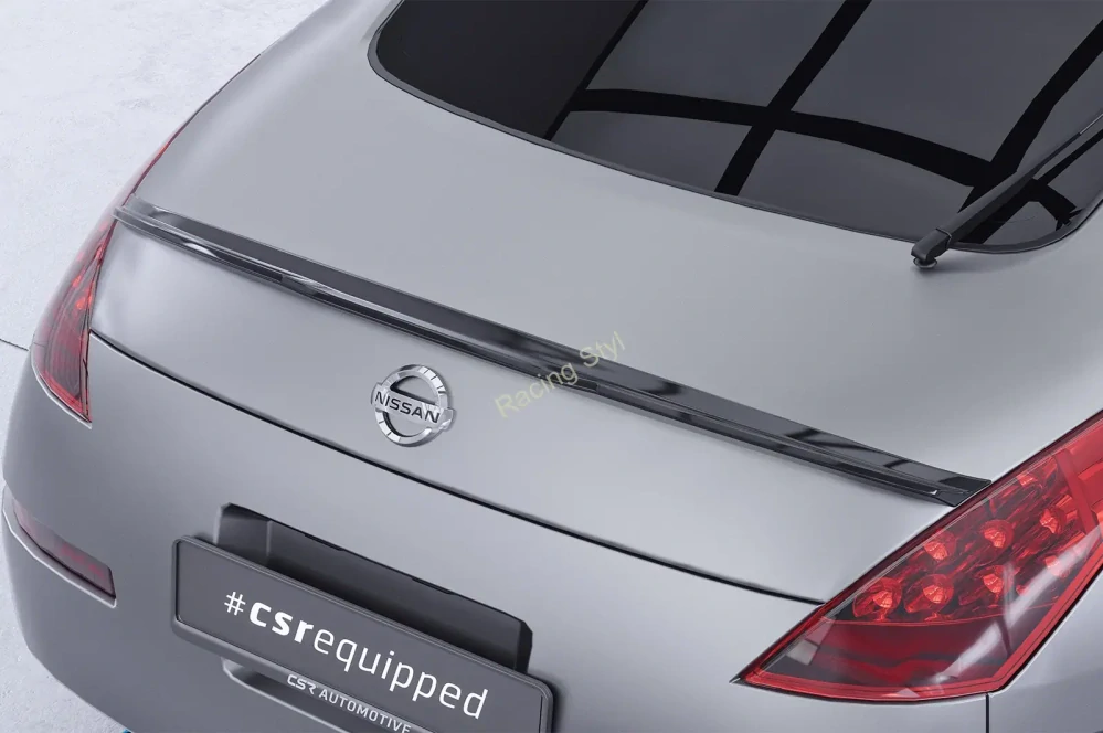 Nissan 350Z (Z33) Coupe zadní spoiler na víko kufru Glossy Black CSR Lesk