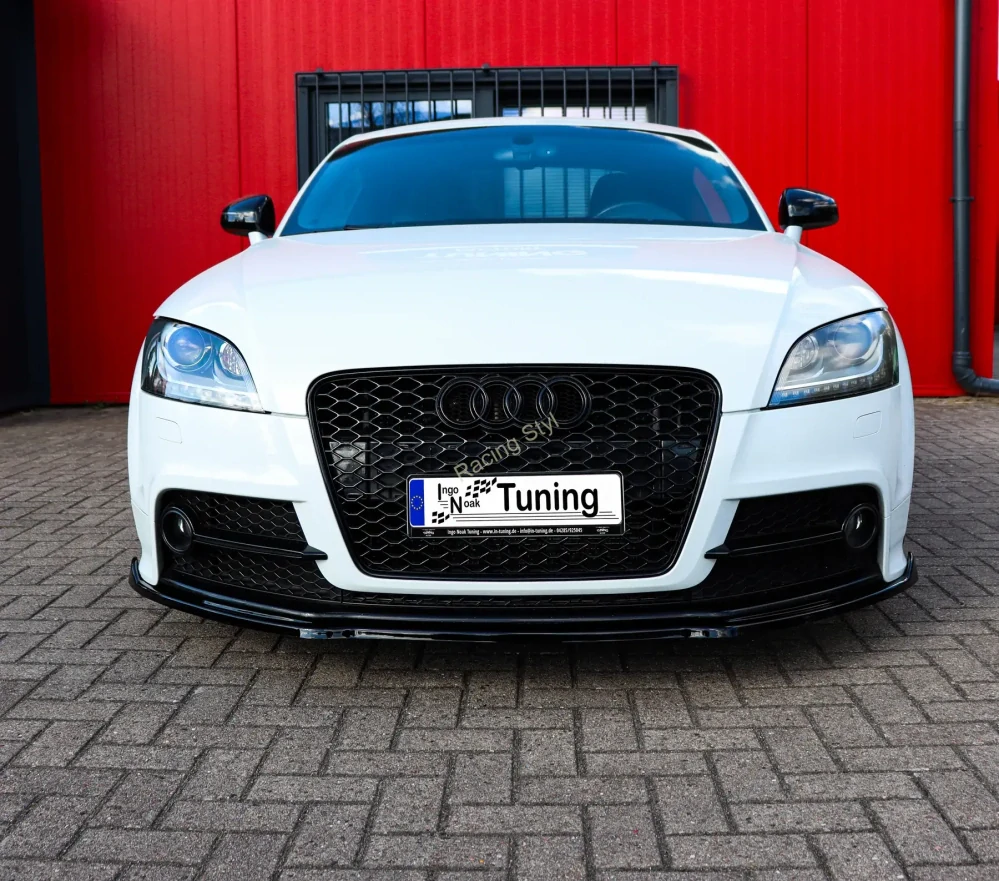 Audi TT 8J S-Line Competition přední spoiler lip Glossy Black IN Tuning Lesk