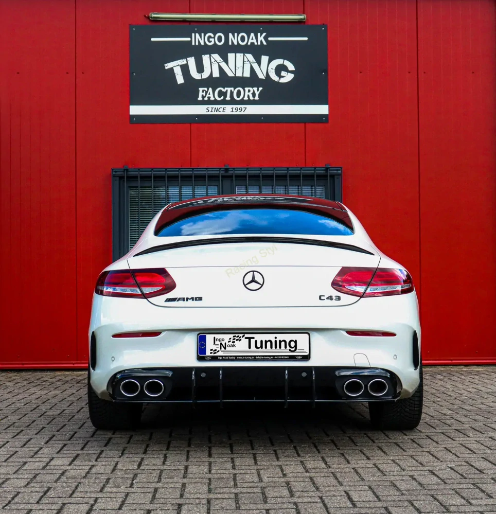 Mercedes Benz C43 AMG Facelift zadní spoiler difuzor IN Tuning