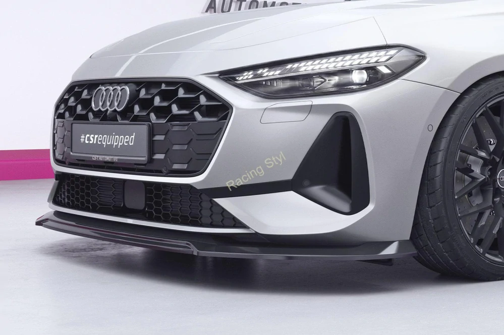 Audi A5 B10 typ FU přední spoiler lip Glossy Black CSR Lesk