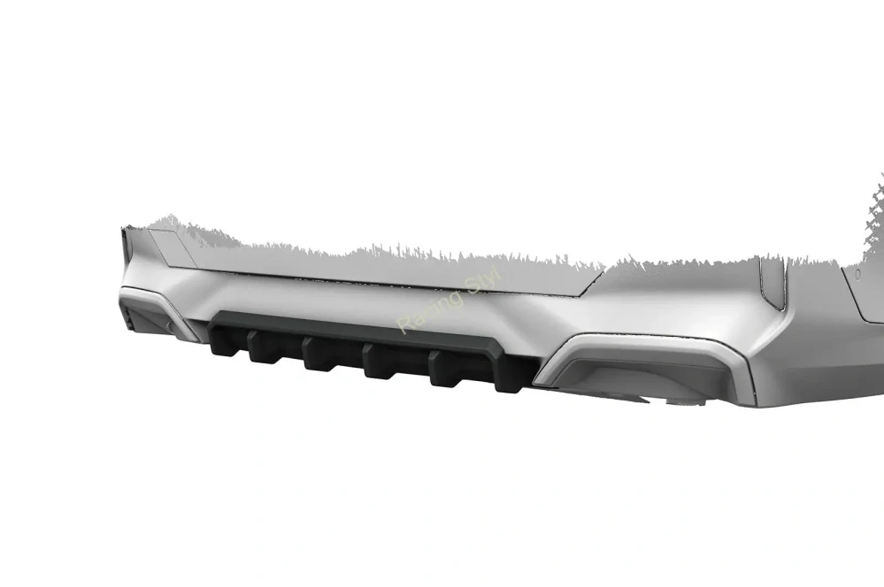 BMW 5/ i5 G60/G61 M-Paket spoiler na zadní nárazník Glossy Black CSR Lesk