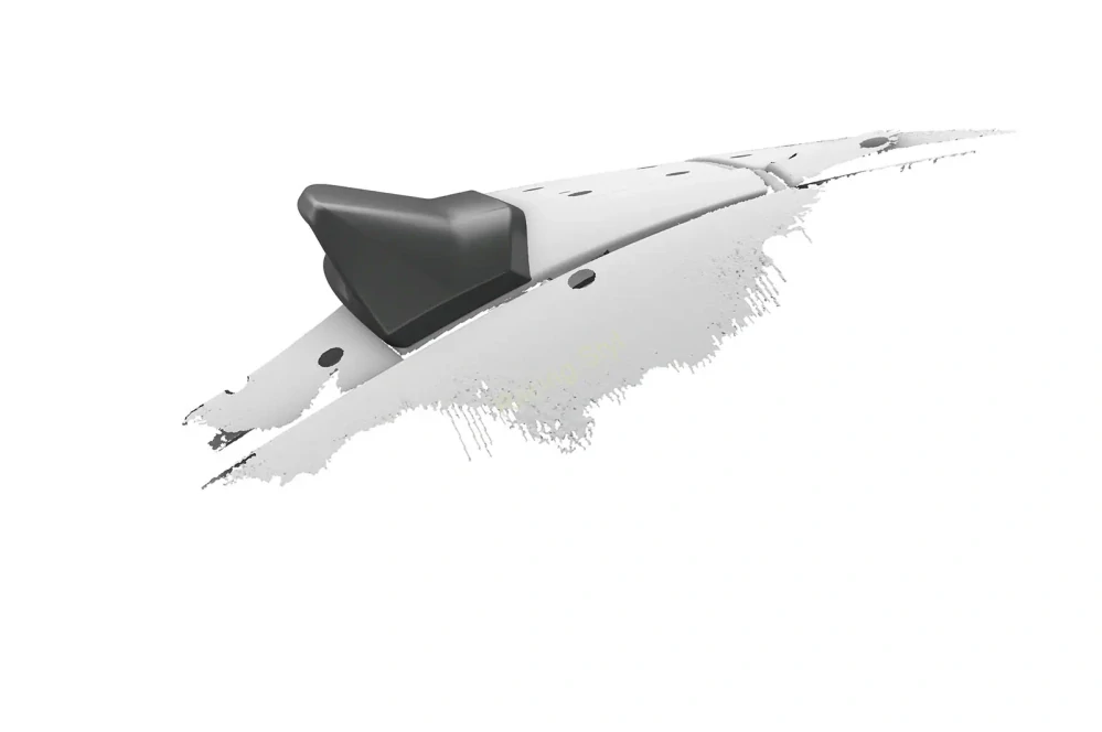 BMW řady 5 G31 Touring střešní spoiler Glossy Black CSR Lesk
