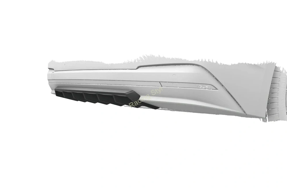 Škoda Enyaq iV spoiler na zadní nárazník difuzor Glossy Black CSR Lesk
