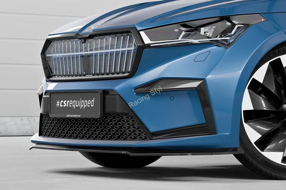Škoda Enyaq Sportline/ RS přední spoiler lip Glossy Black CSR Lesk