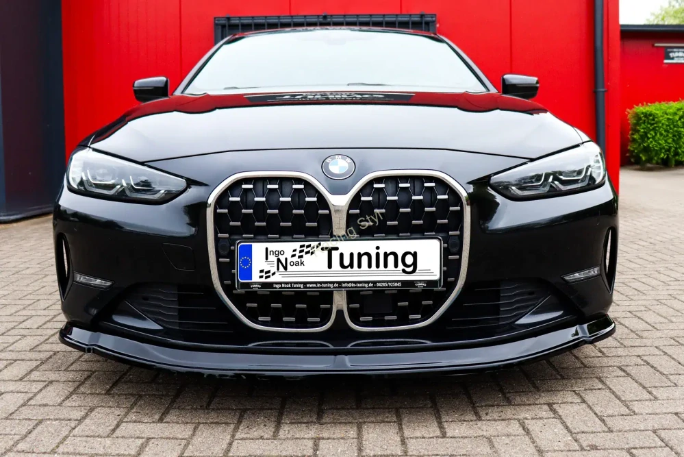 BMW 4 G22/G23 přední spoiler lip Glossy Black IN Tuning Lesk