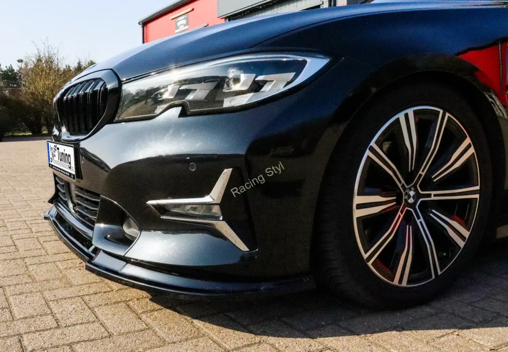 BMW 3 G20/G21 Přední spoiler lip Glossy Black IN Tuning Lesk