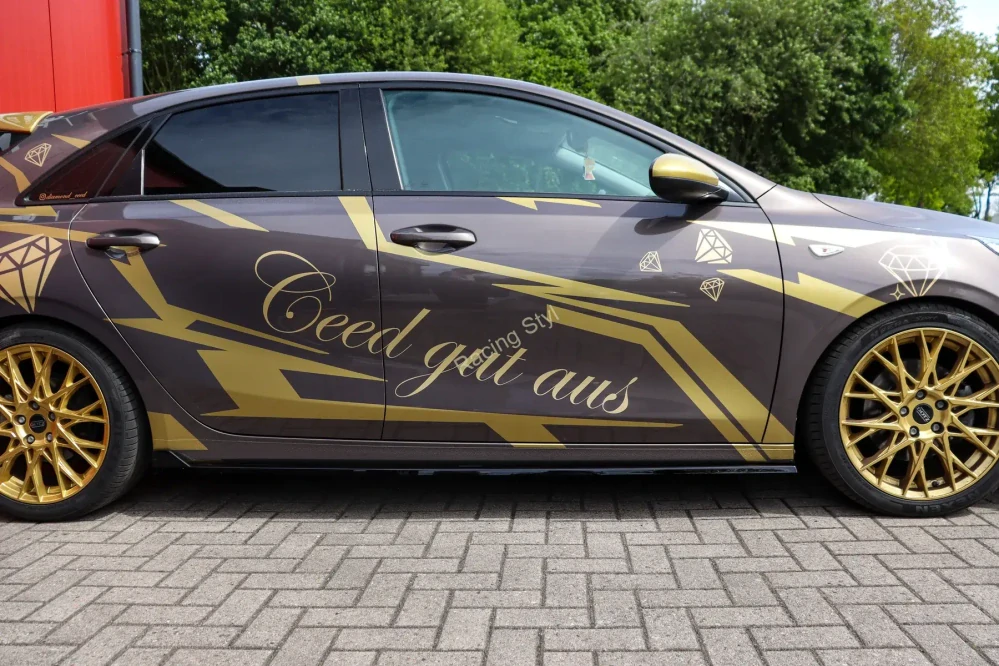 Kia Ceed CD Standard nástavce pod boční prahy IN Tuning