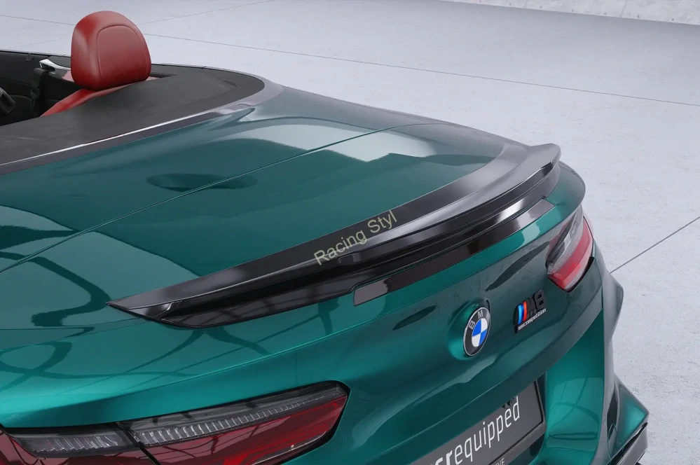 BMW 8/ M8 G14/ F91 Cabrio spoiler na víko kufru Glossy Black CSR Lesk