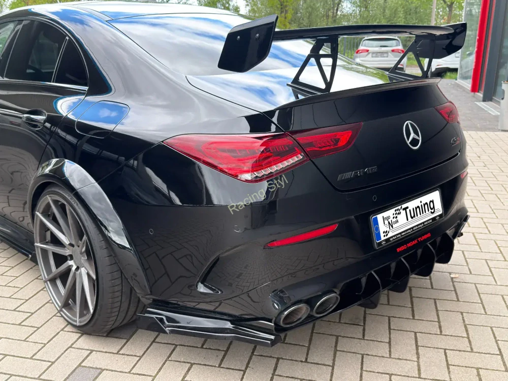 Mercedes Benz CLA 35/ 45 AMG difuzor na zadní nárazník IN Tuning