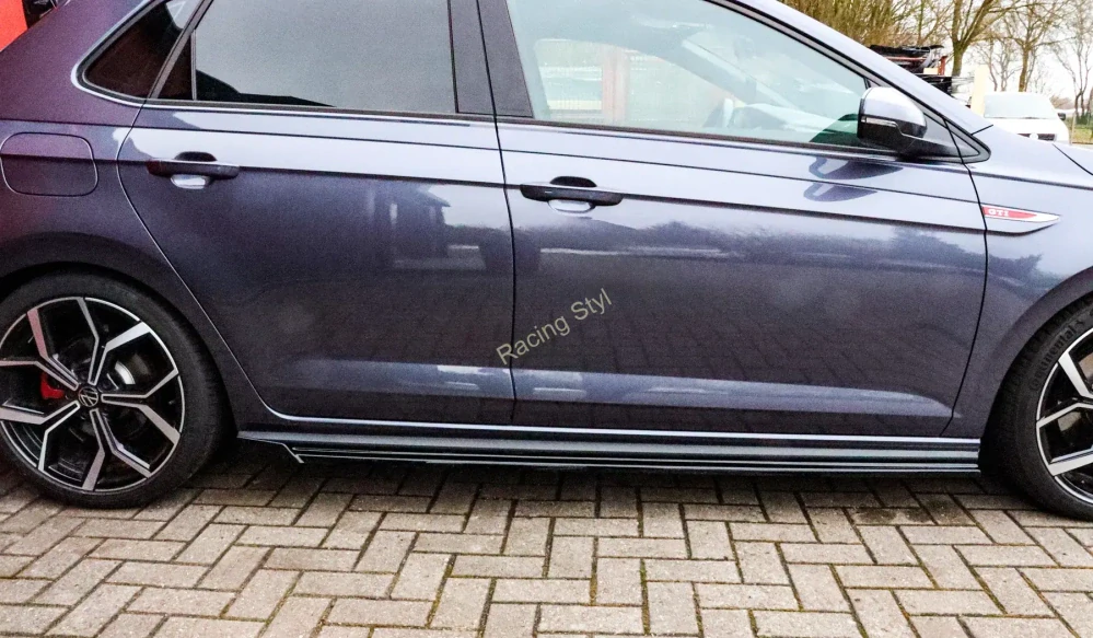 VW Polo 6 GTI 2G Facelift boční prahy s křidélky IN Tuning