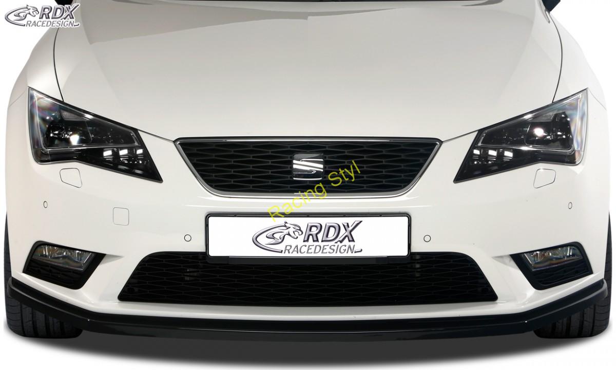 Seat Leon 5F spoiler lipa pod přední nárazník RDX Lesk.