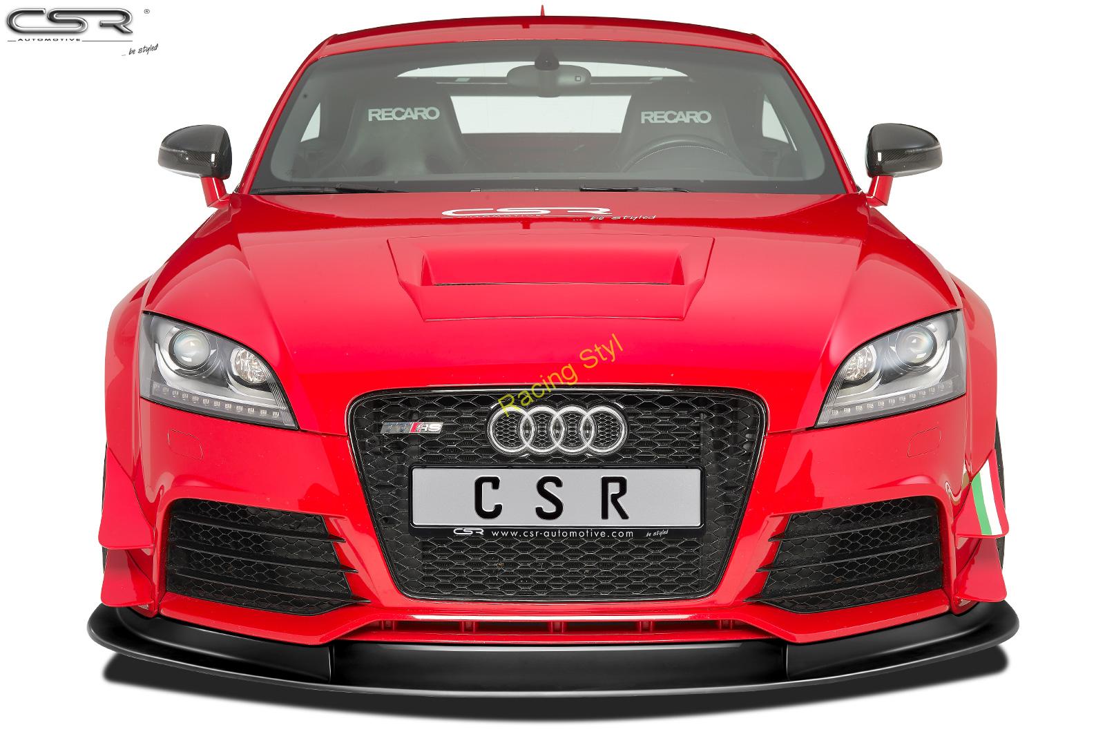 Audi TT RS 8J přední spoiler lipa CSR ve stylu DTM