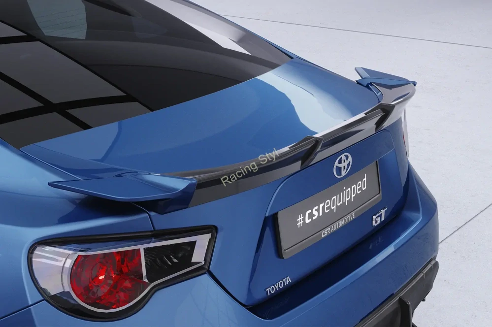 Toyota GT86 spoiler na zadní křídlo Glossy Black CSR Lesk