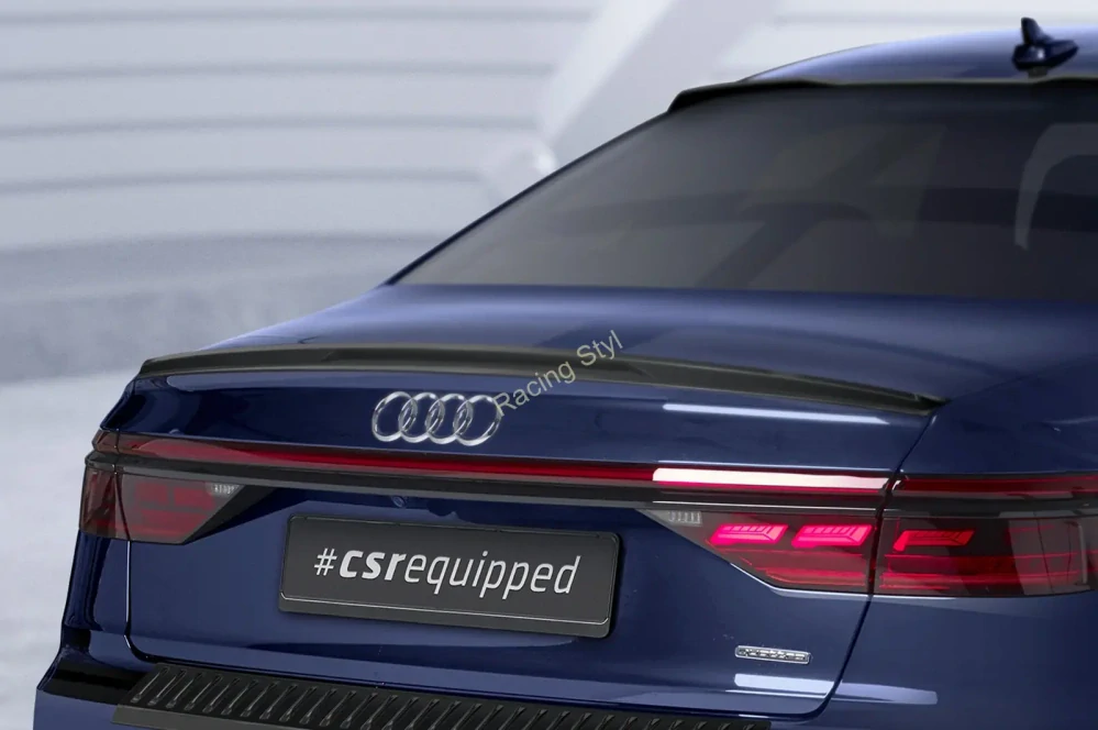 Audi A8 (D5) spoiler na víko kufru Glossy Black CSR Lesk