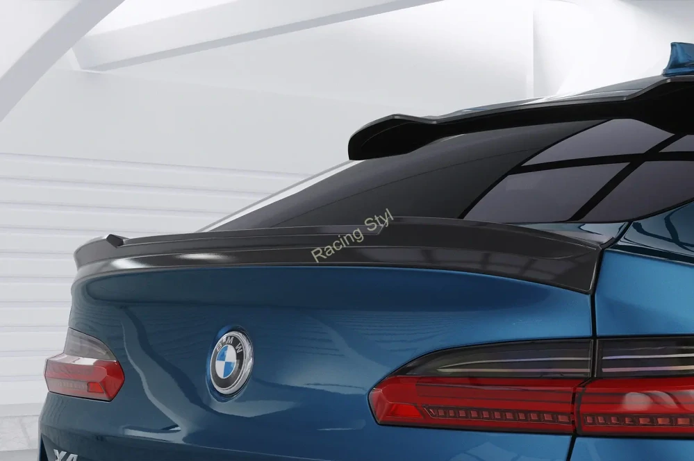 BMW X4 G02 spoiler pod zadní okno Glossy Black CSR Lesk