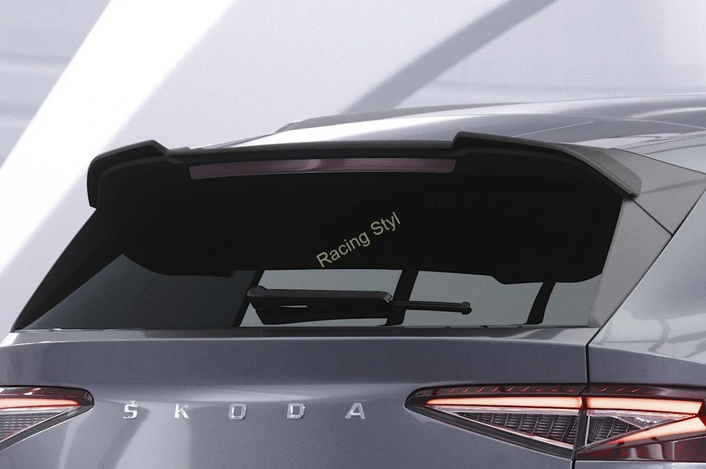 Škoda Enyaq iV spoiler nad zadní okno Glossy Black CSR Lesk.