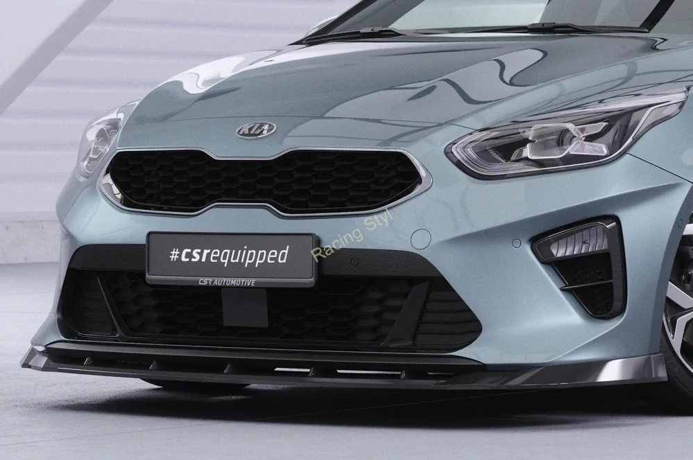 Kia Ceed CD přední spoiler lip Glossy Black CSR Lesk