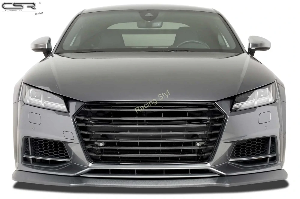 Audi TTS FV/8S přední spoiler lipa Glossy Black CSR Lesk