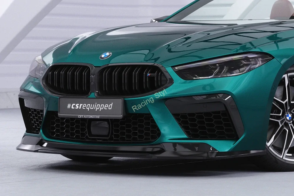 BMW M8 Competition F91/F92/F93 přední spoiler lipa Glossy Black CSR Lesk