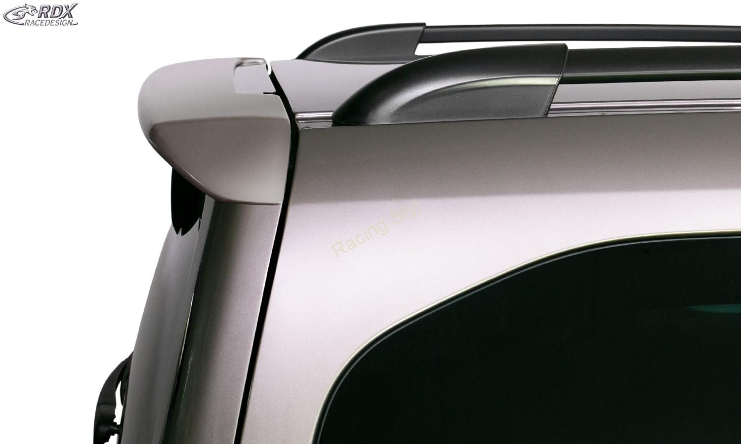 CITROEN Berlingo, PEUGEOT Partner & Rifter, OPEL Combo, TOYOTA ProAce City střešní spoiler RDX pro výklopné dvěře