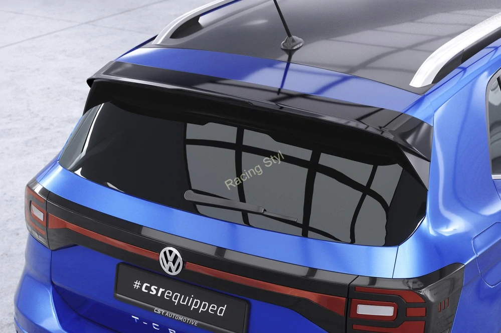VW T-Cross spoiler nad zadní okno Glossy Black CSR Lesk.