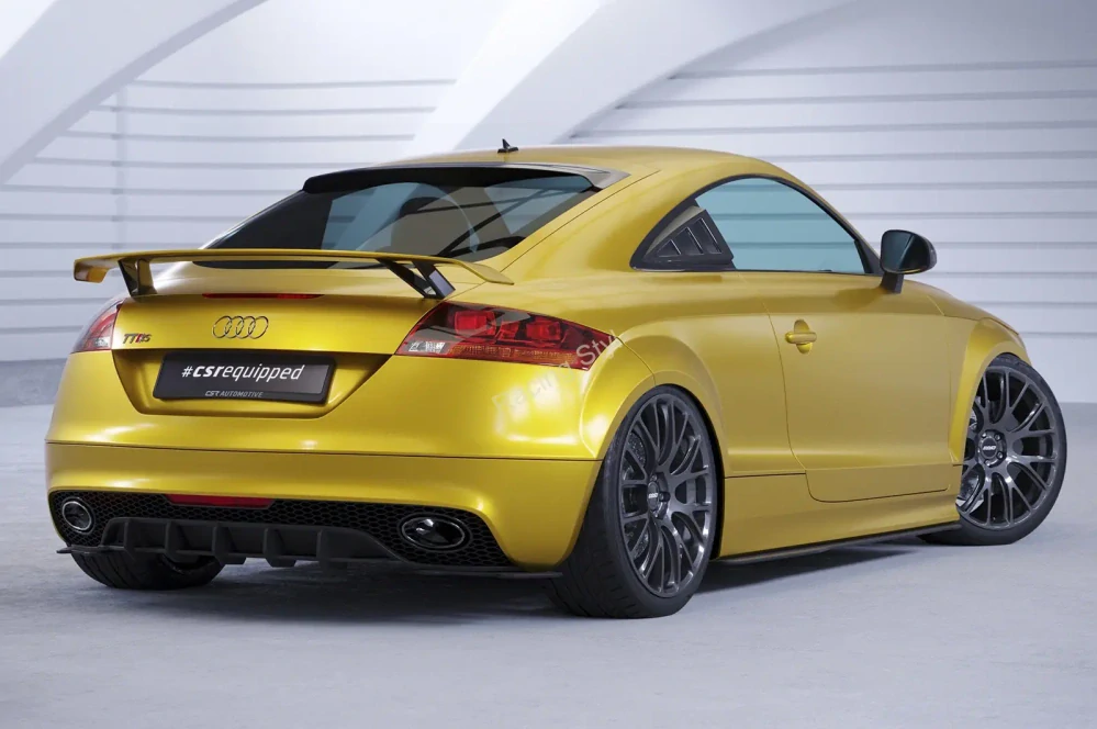 Audi TT (8J) boční kryty oken Glossy Black CSR Lesk